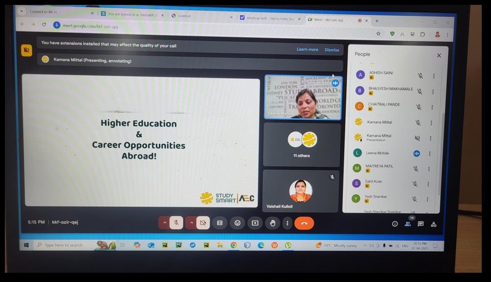 Higher Education and Career Opportunities Abroad